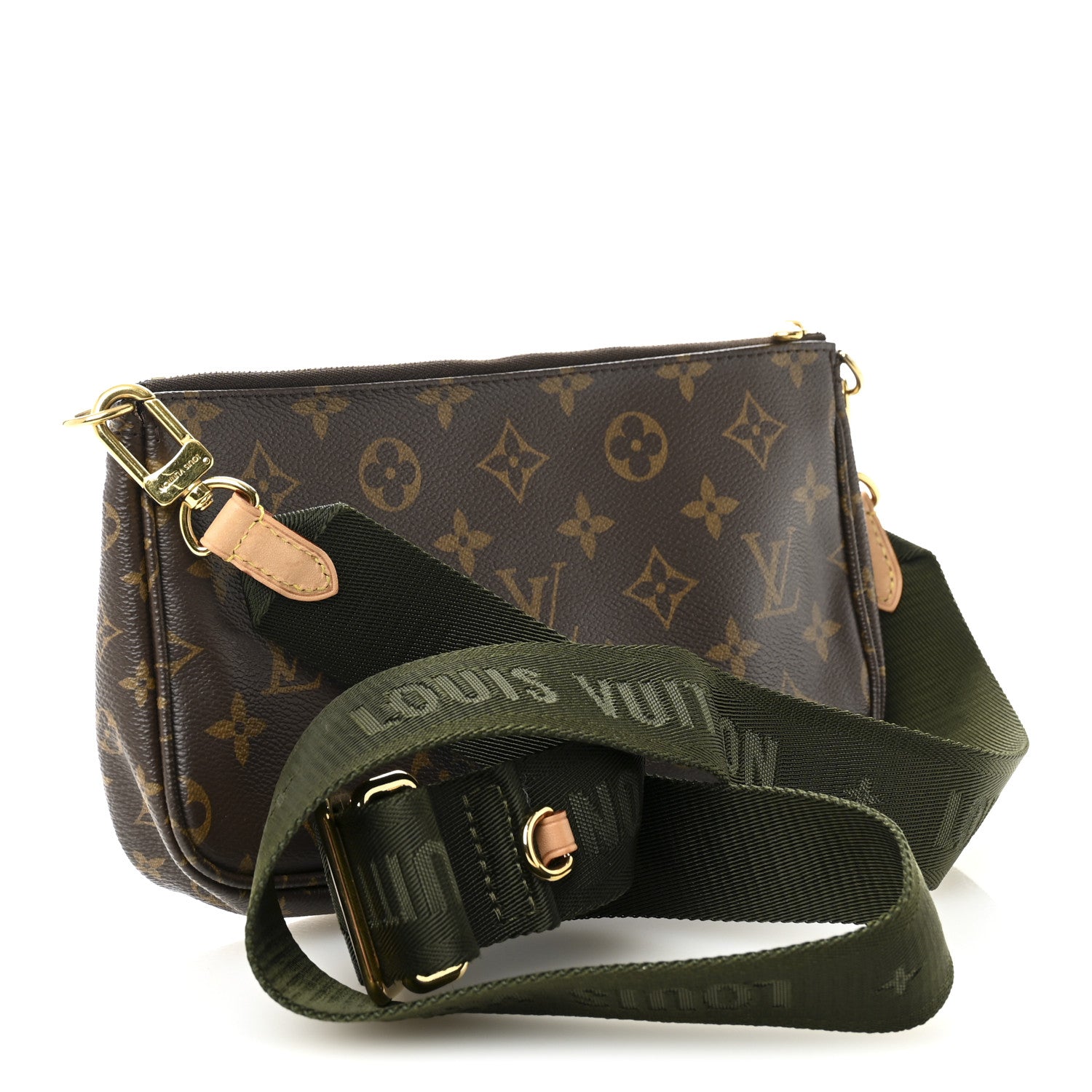 Louis Vuitton Monogram Multi Pochette Accessories Large Pochette Kaki 3 of 9
