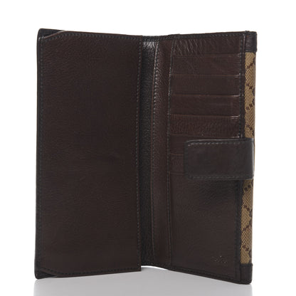 Gucci Crystal Monogram Continental Charmy Wallet Brown 5 of 8