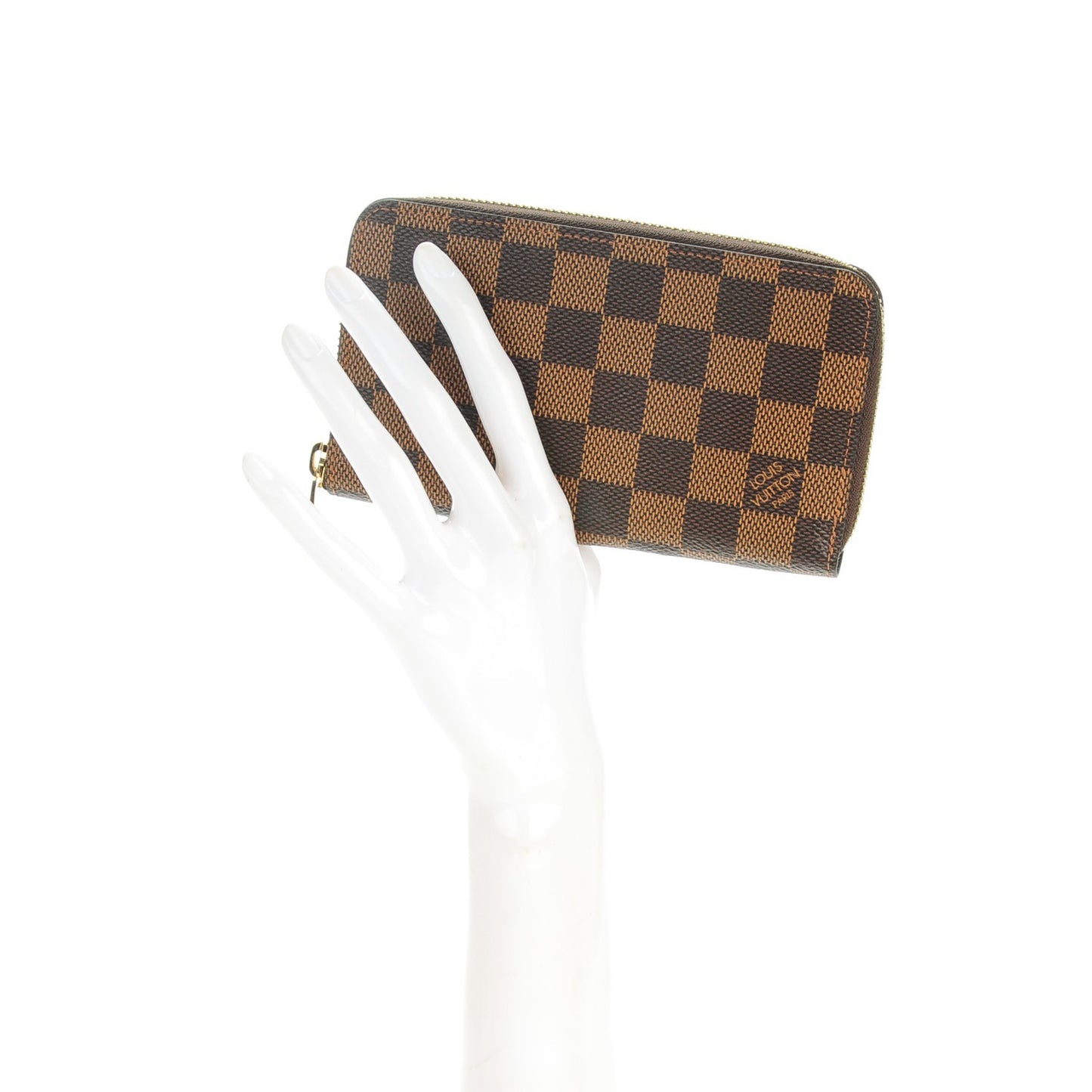 Damier Ebene Zippy Compact Wallet