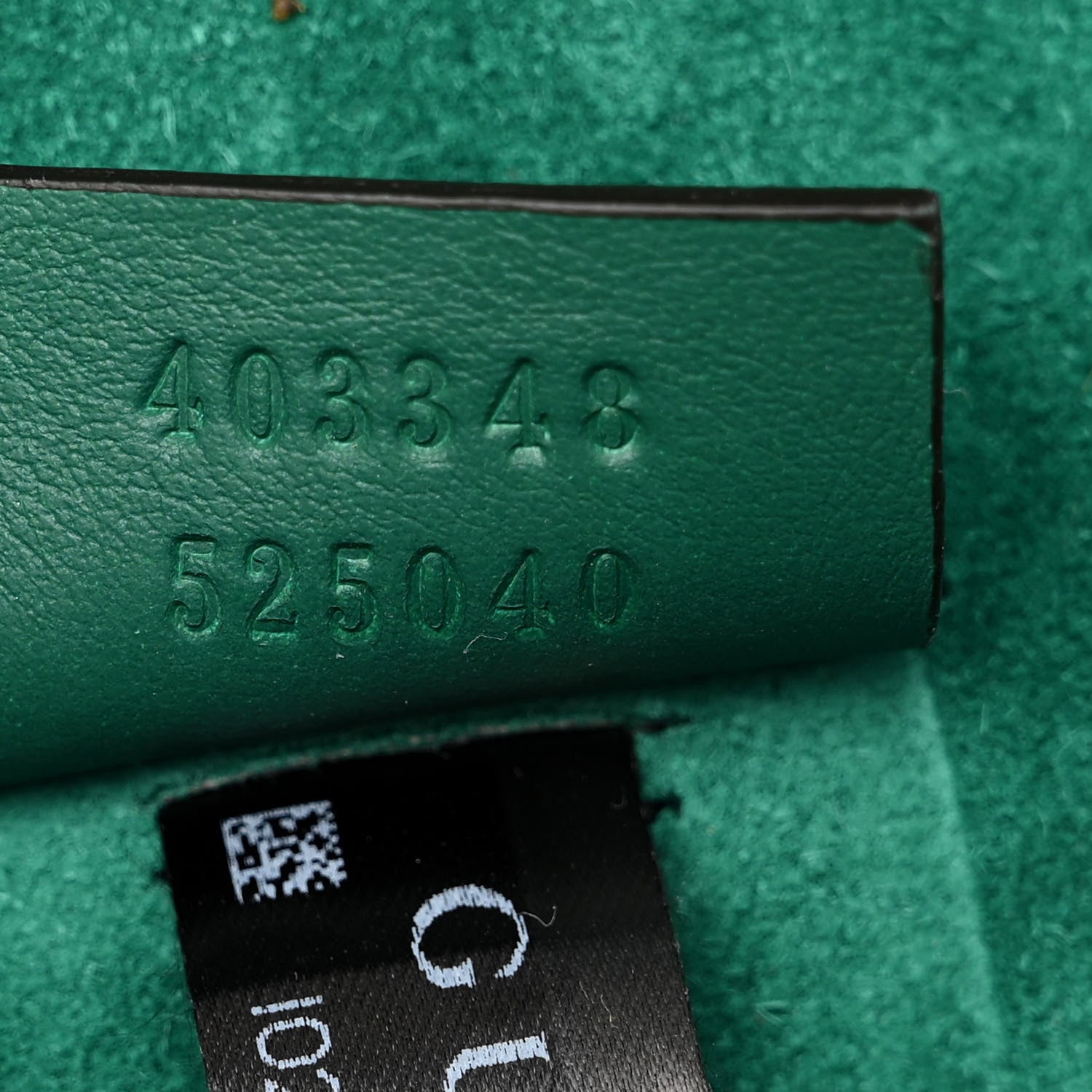 Gucci GG Supreme Monogram Embroidered Medium Dionysus Shoulder Bag Emerald 7 of 10