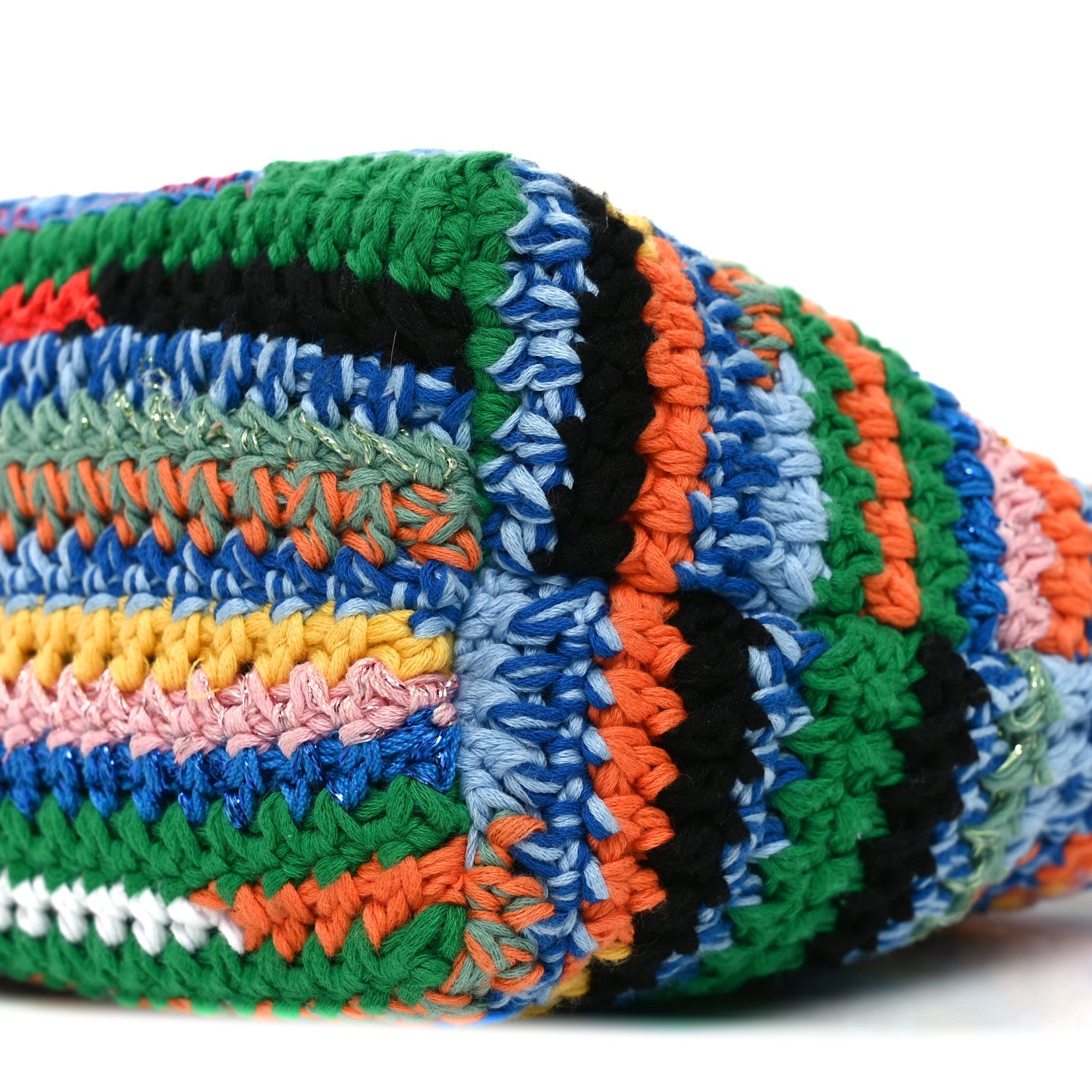 Miu Miu Fabric Crochet Pouch Multicolor 9 of 10