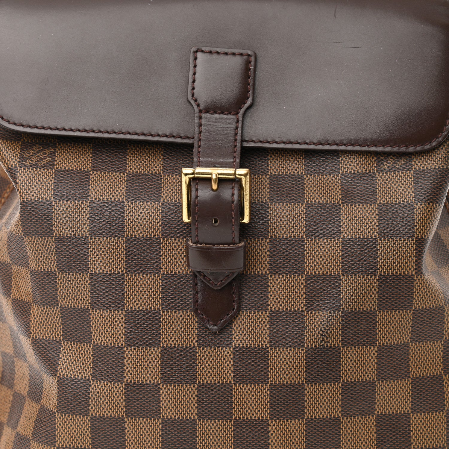 Louis Vuitton Damier Ebene Soho Backpack 8 of 11