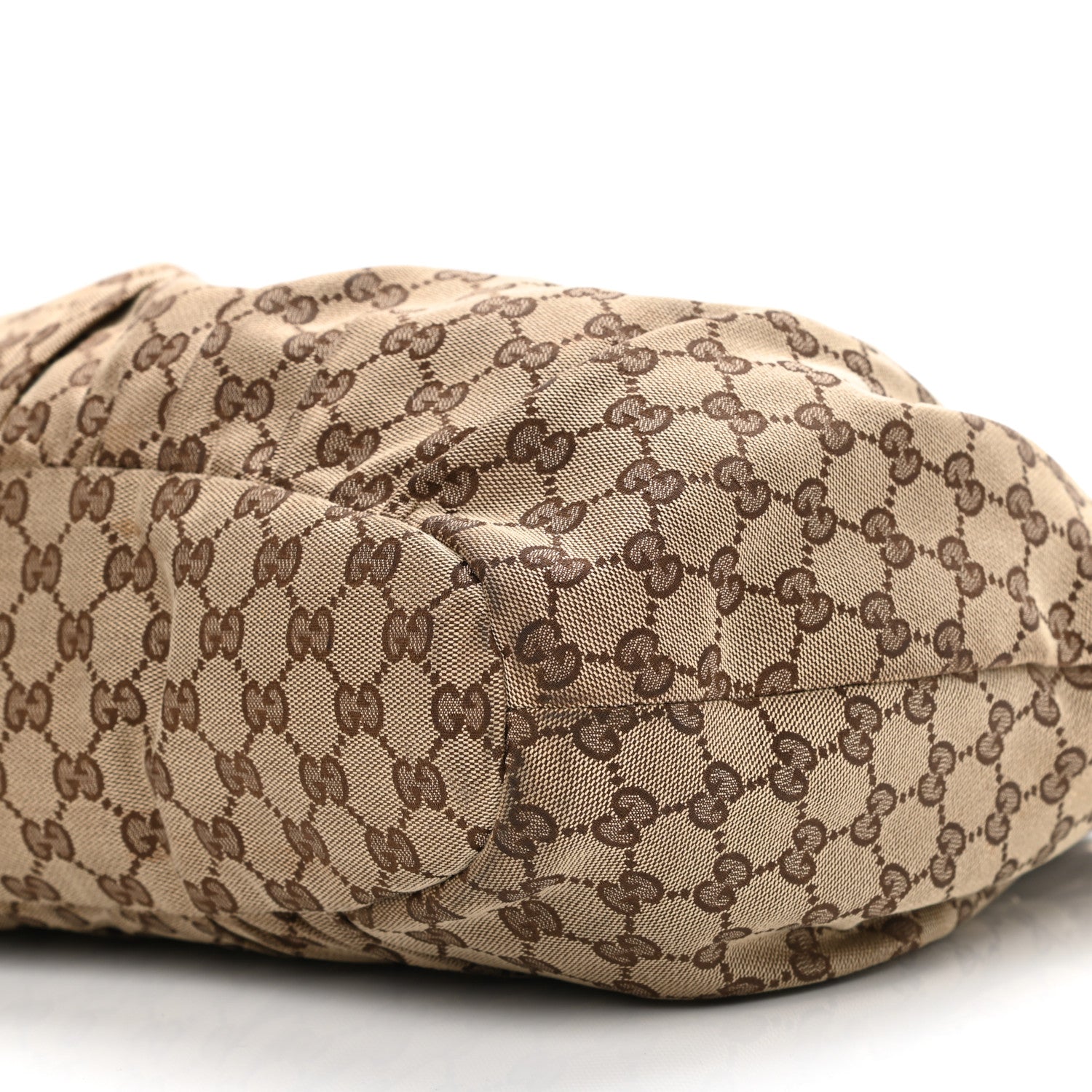 Gucci Monogram Studded Pelham Tote Dark Brown 10 of 10