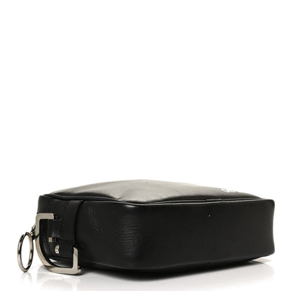Off-White Calfskin Logo Crossbody Bag Black 4 of 11