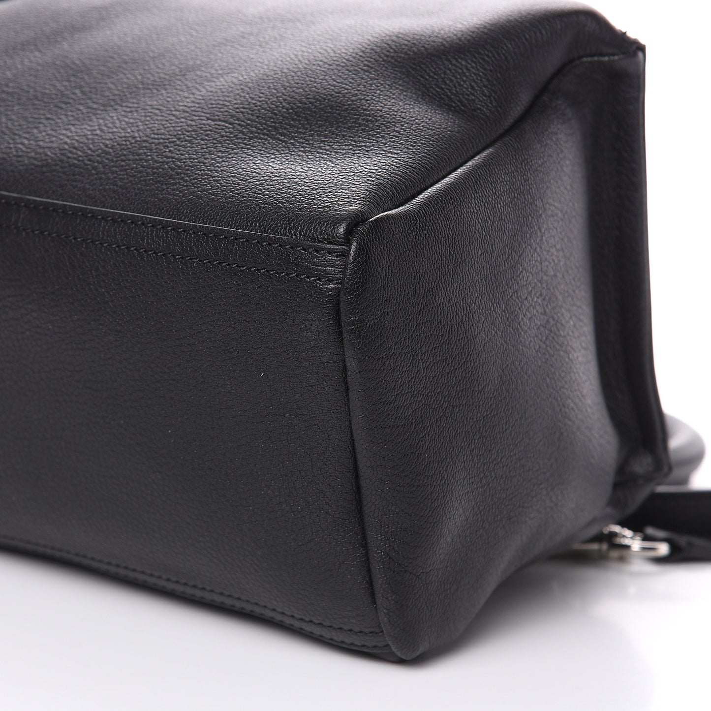 Sugar Goatskin Small Pandora Black
