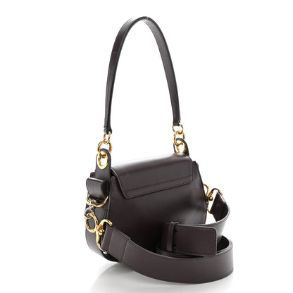 Chloe Calfskin Small Tess Bag Black Raisin 3 of 9