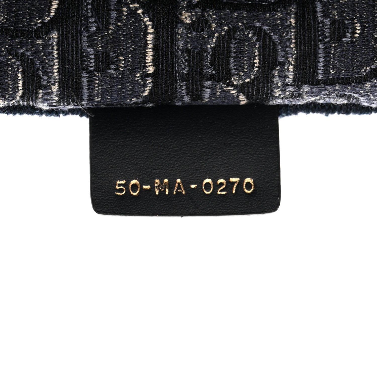 Christian Dior Oblique Velvet Large Book Tote Blue Multicolor 7 of 11