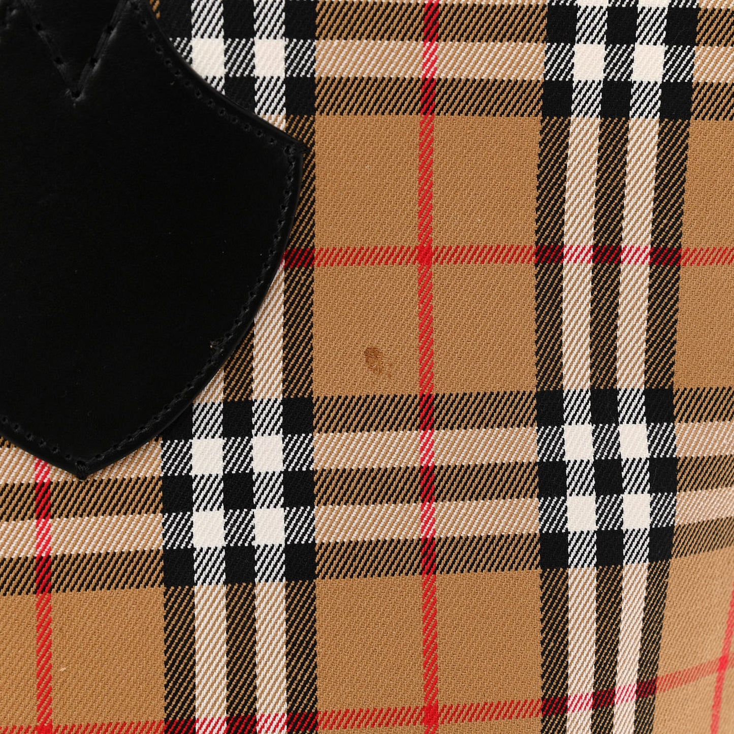 Vintage Check Medium The Giant Reversible Tote Antique Yellow Bright Red