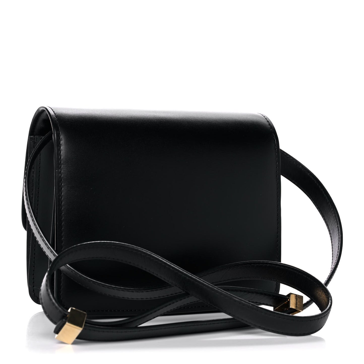 Box Calfskin Small Classic Box Flap Bag Black