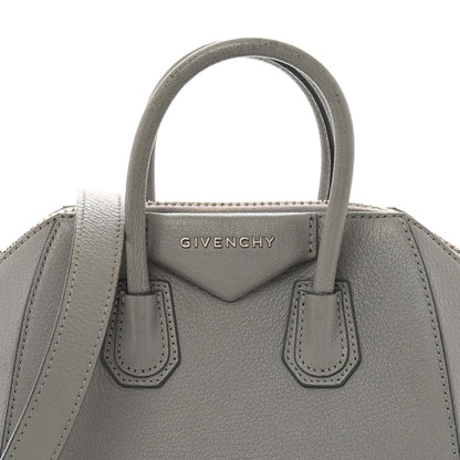 Givenchy Sugar Goatskin Mini Antigona Pearl Grey 8 of 15