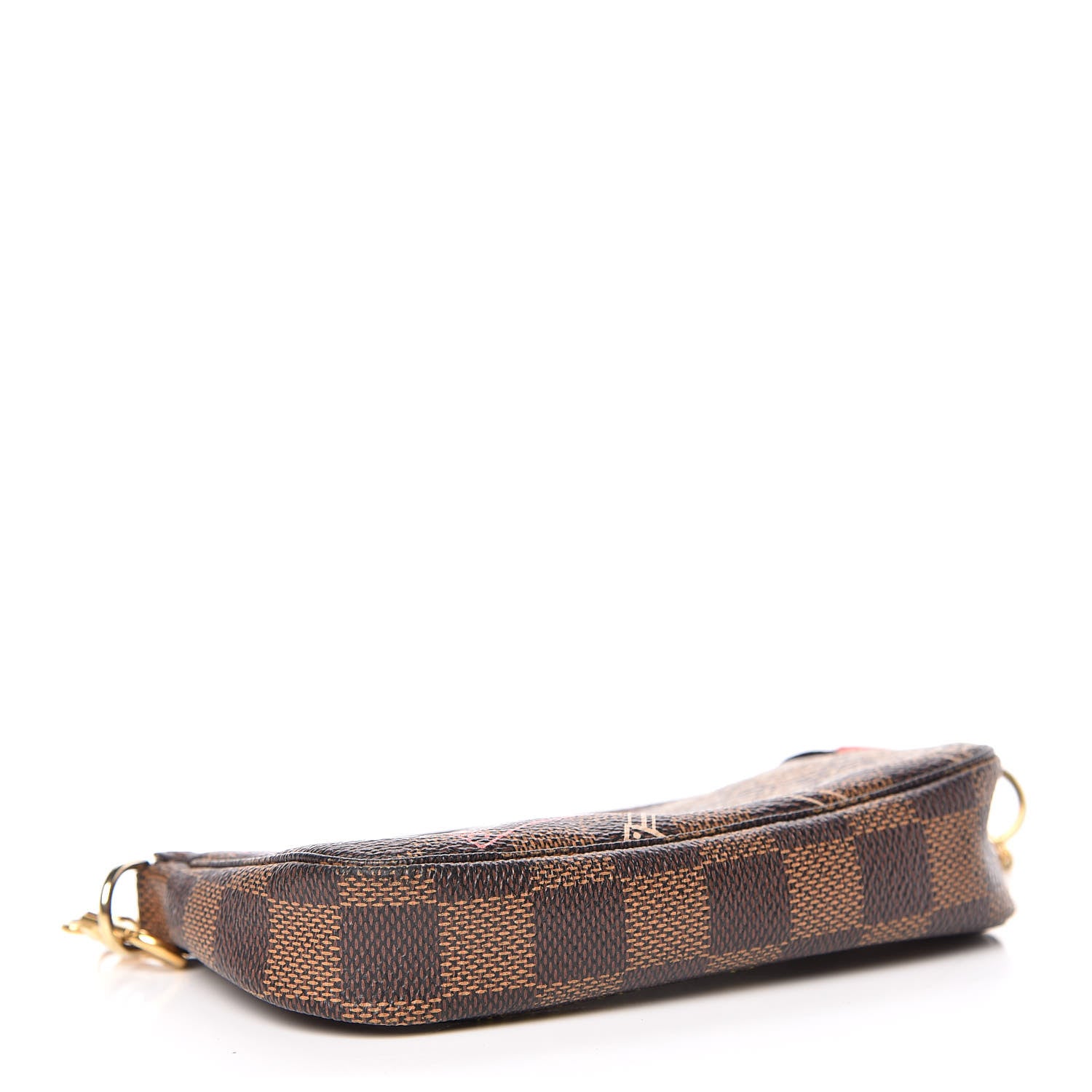 Louis Vuitton Damier Ebene 2014 Christmas Animation Mini Pochette Accessories 4 of 10