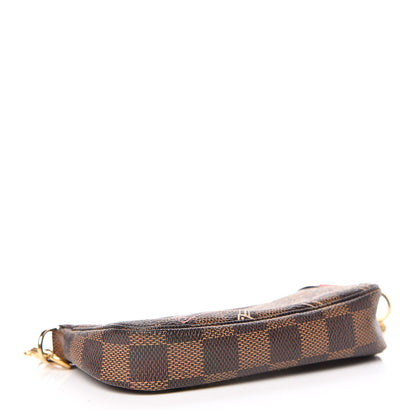 Louis Vuitton Damier Ebene 2014 Christmas Animation Mini Pochette Accessories 4 of 10