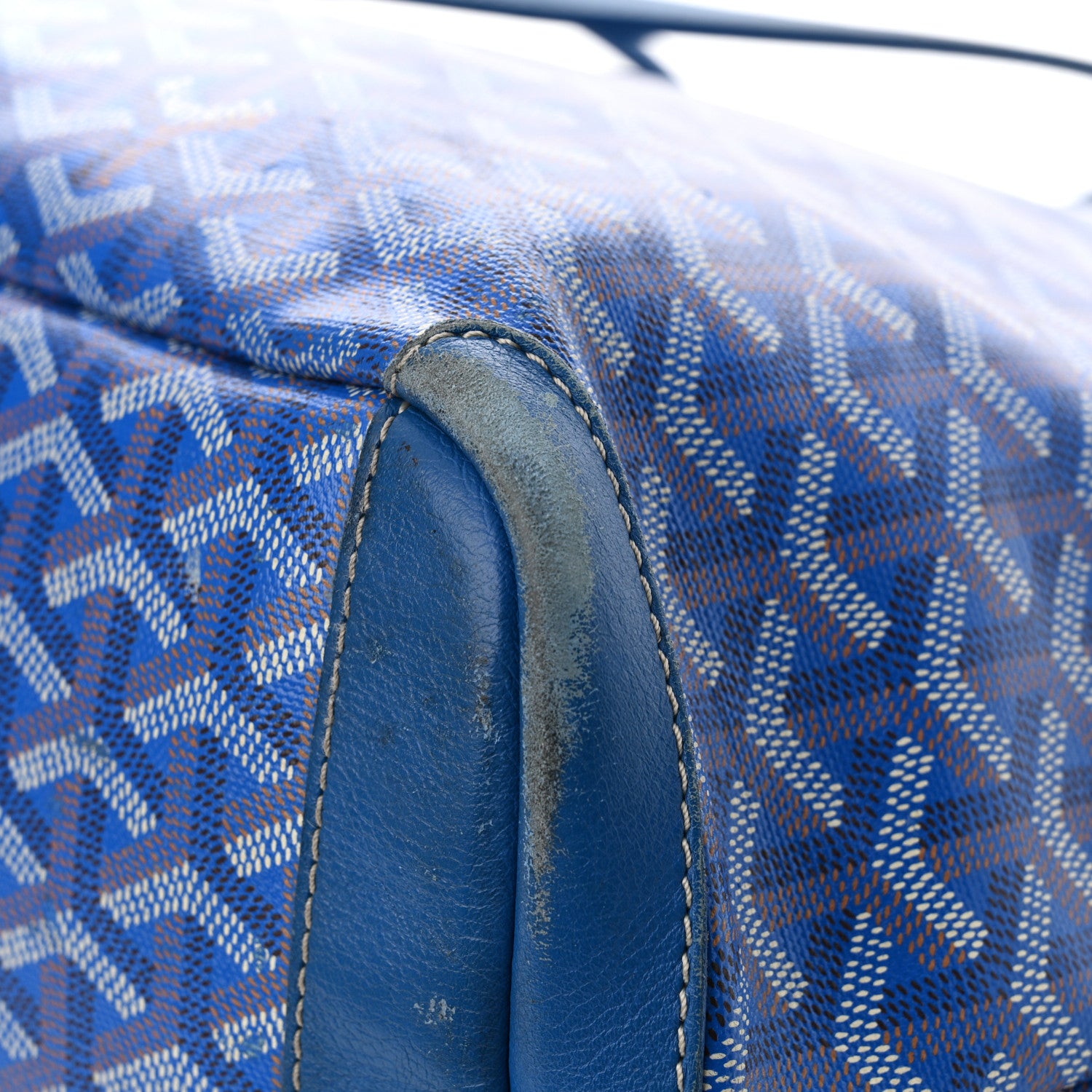 Goyard Goyardine Artois MM Blue 13 of 15