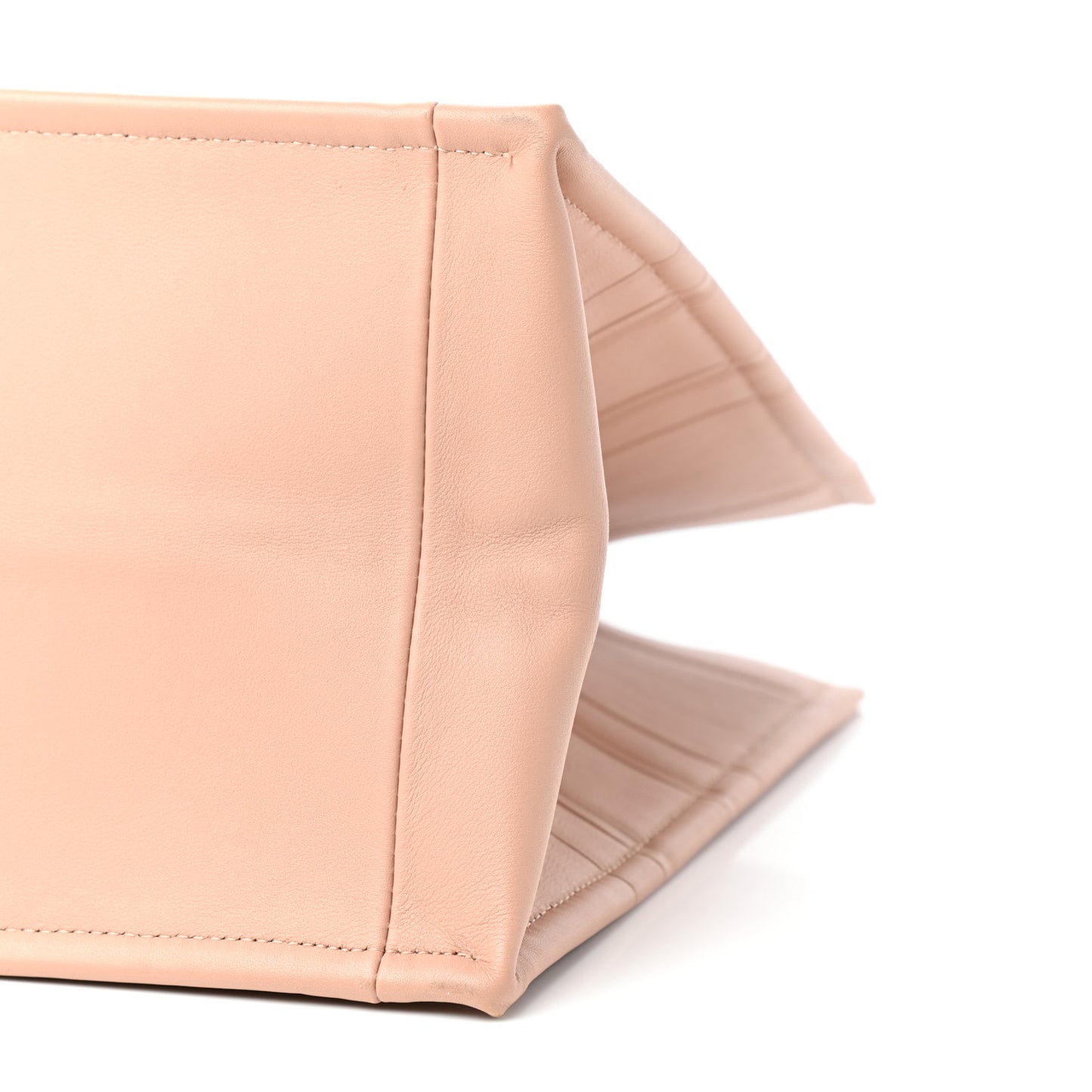 Calfskin Embossed Medium Book Tote Rose de Vents