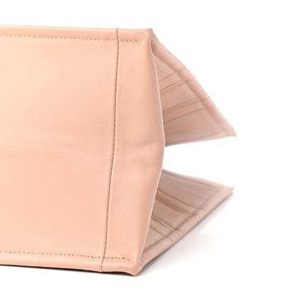 Christian Dior Calfskin Embossed Medium Book Tote Rose de Vents 8 of 9