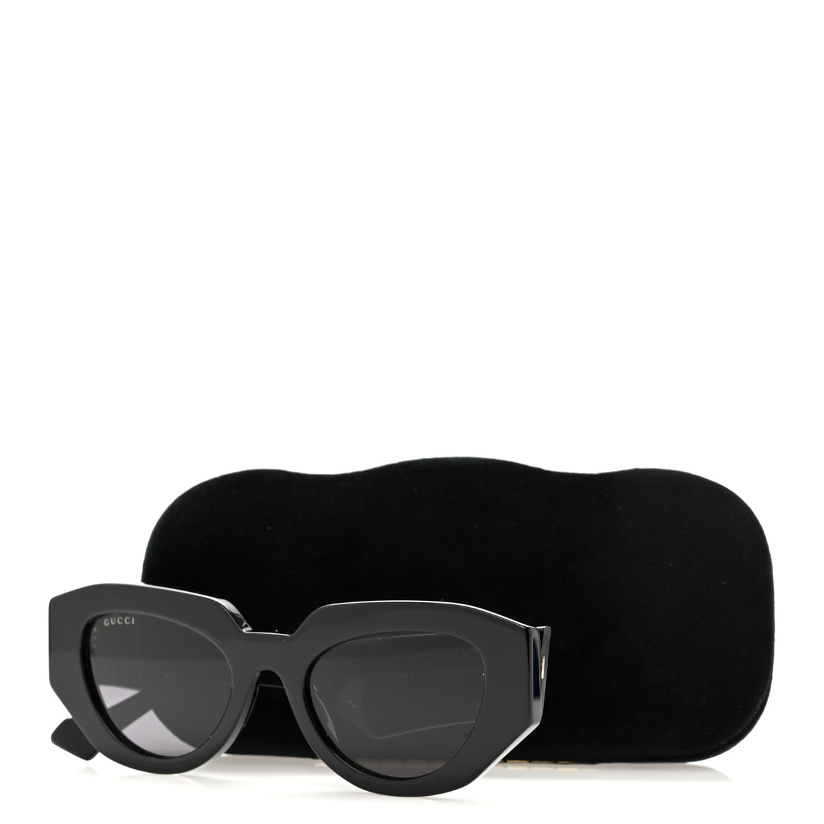 Acetate Cat Eye Sunglasses GG1421S Black