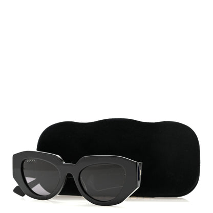 Gucci Acetate Cat Eye Sunglasses GG1421S Black 8 of 8