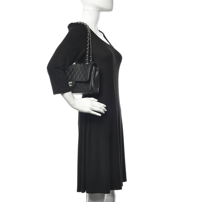 Chanel Caviar Quilted Medium Double Flap Black 2 of 12