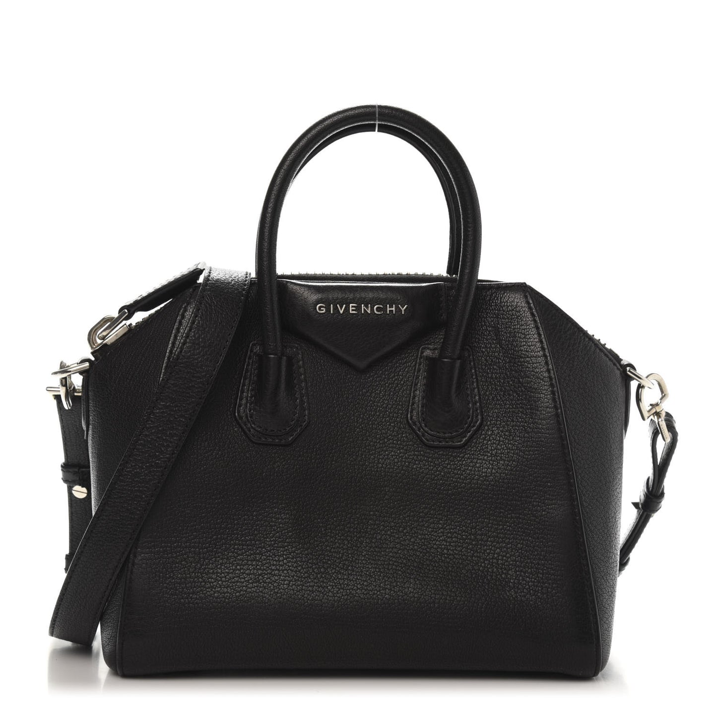 Sugar Goatskin Mini Antigona Black