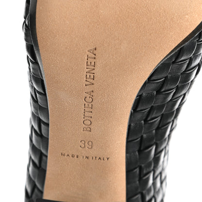 Bottega Veneta Nappa Intrecciato Ankle Boots 39 Black 6 of 8
