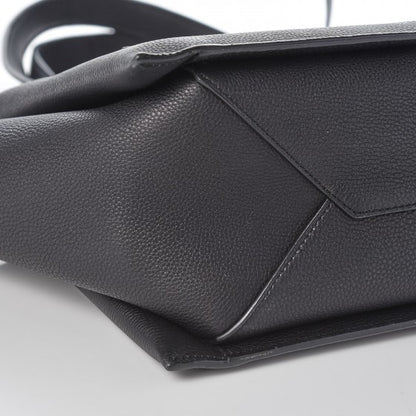 Celine Baby Grained Calfskin Small Tri-Fold Bag Black 6 of 11