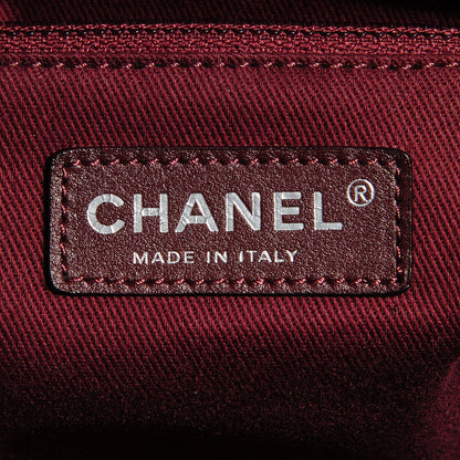 Chanel Iridescent Calfskin In The Mix Bowler Green 6 of 7