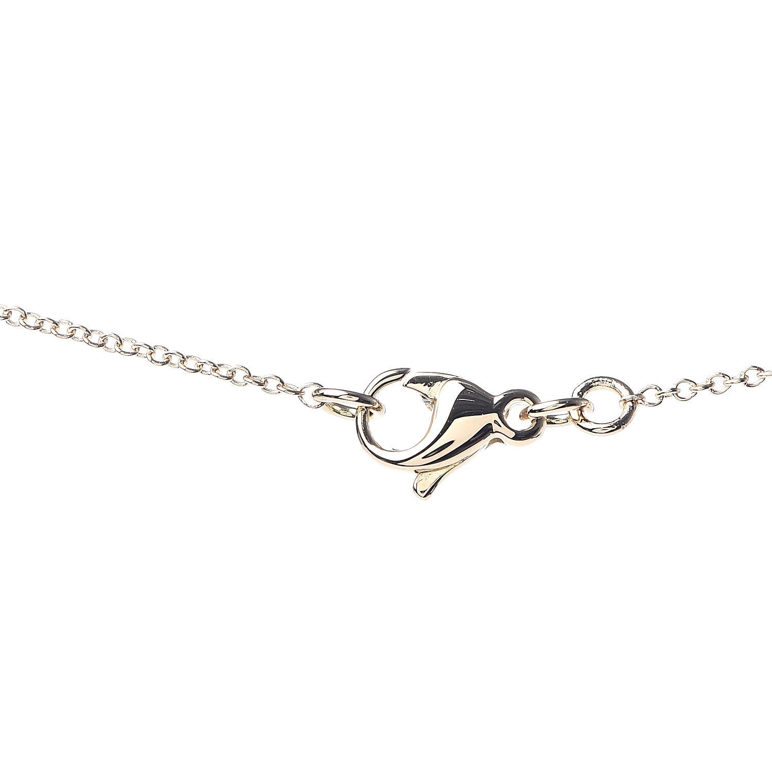 Tiffany 18K Yellow Gold Metro Cross Pendant Necklace 5 of 5