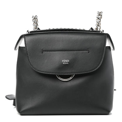 Fendi Vitello Century Opaco Mini Back to School Backpack Black 1 of 9