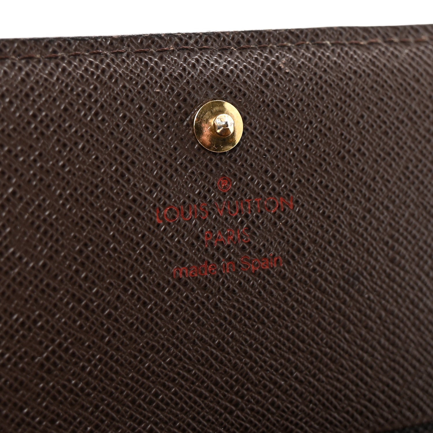 Louis Vuitton Damier Ebene Porte-Monnaie Billets Tresor Wallet 6 of 6