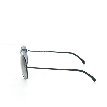 Chanel Aviator Sunglasses 4189-T-Q Black 2 of 6