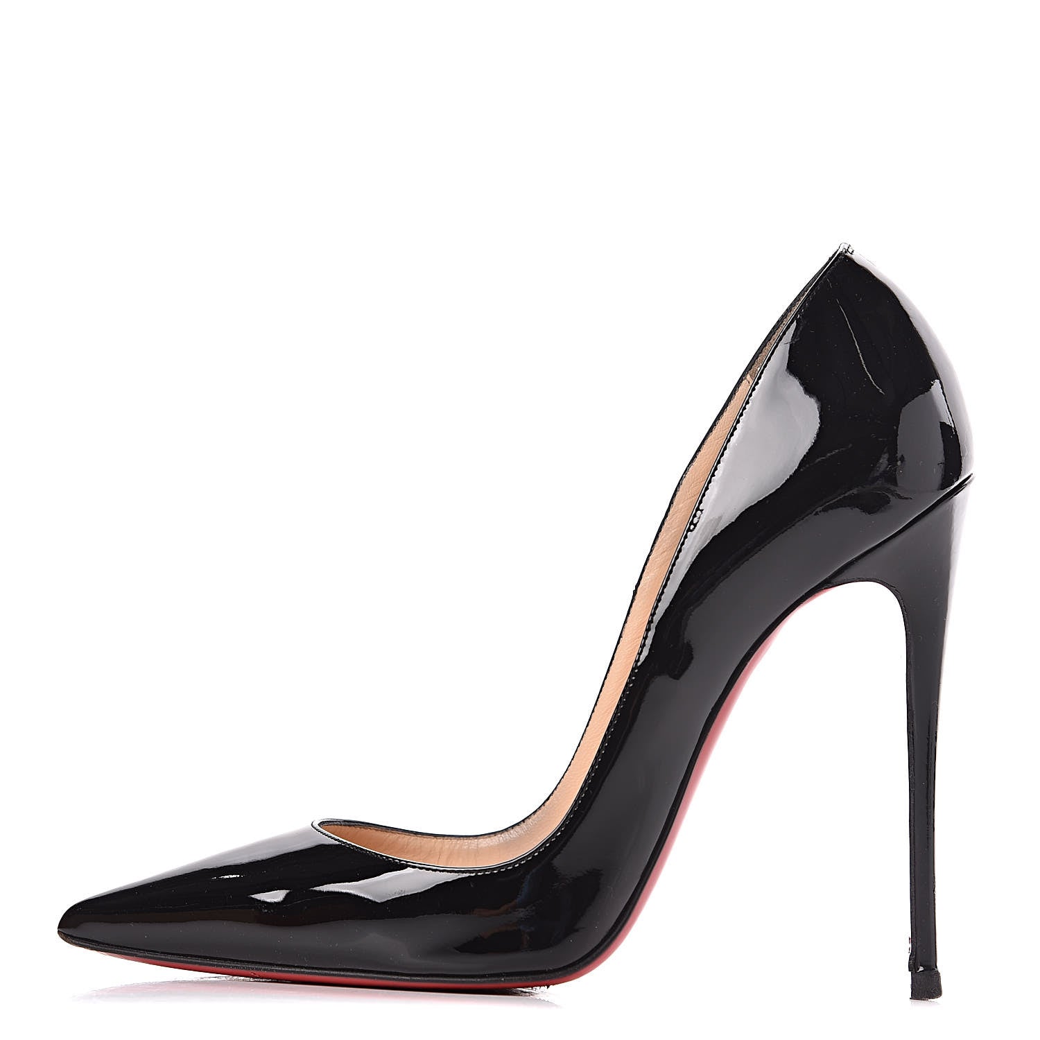 Christian Louboutin Patent So Kate 120 Pumps 38.5 Black 1 of 21