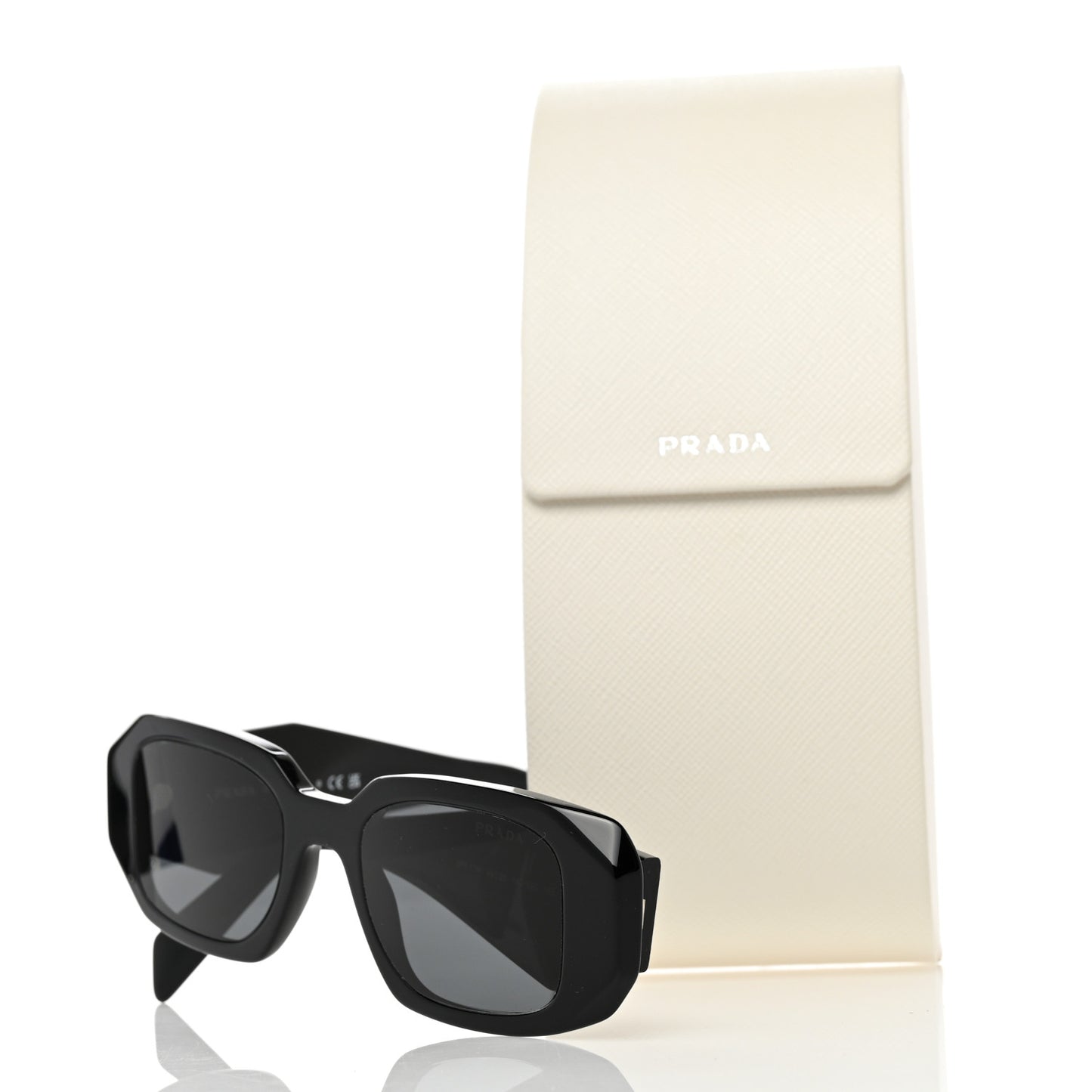 Acetate Symbole Sunglasses SPR 17W Black