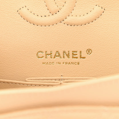 Chanel Caviar Quilted Small Double Flap Beige 6 of 10