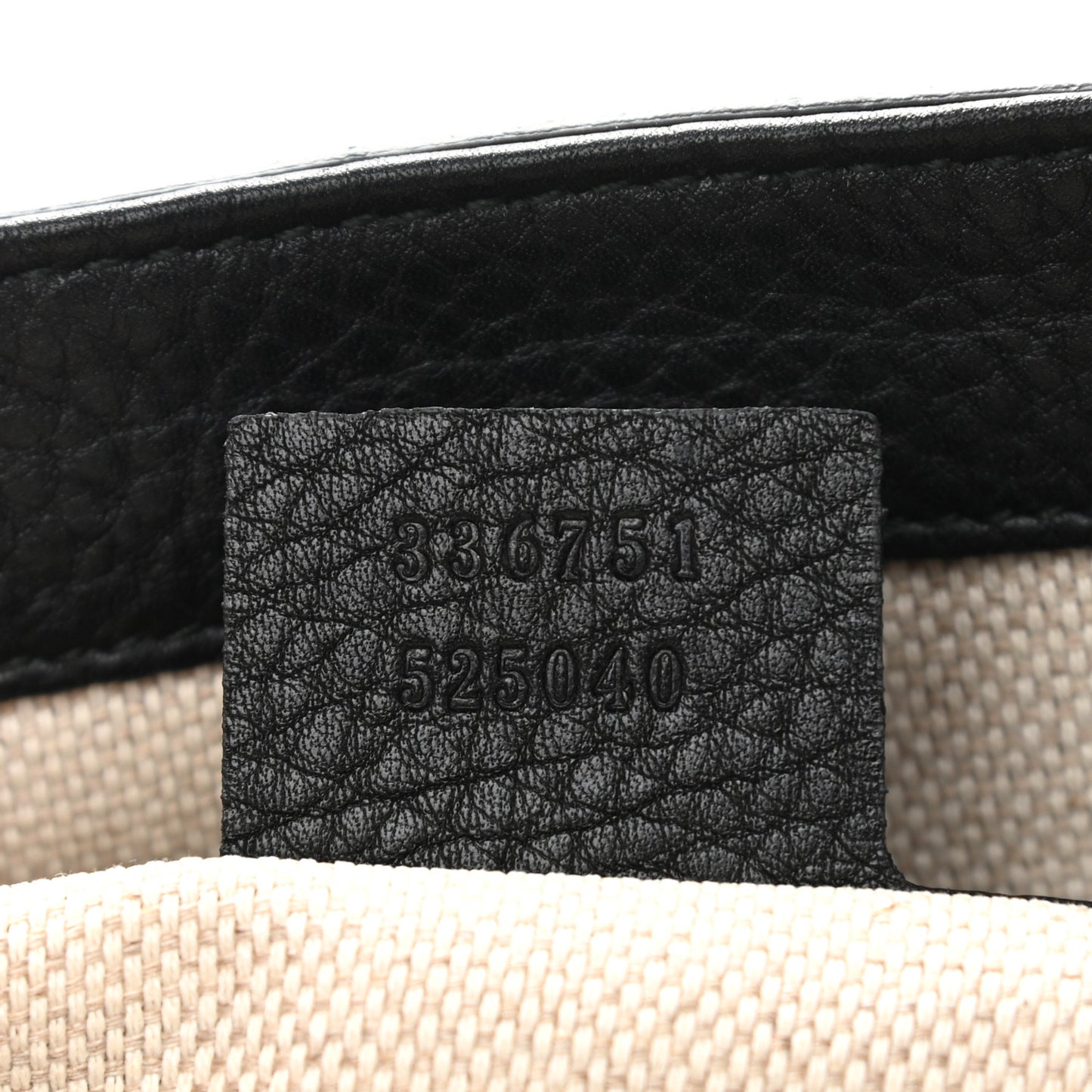 Pebbled Calfskin Small Soho Shoulder Bag Black