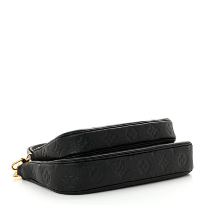 Louis Vuitton Empreinte Monogram Giant Multi Pochette Accessories Black 4 of 10