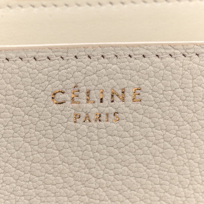 Celine Goatskin Medium Classic Box Flap Bag White 6 of 15