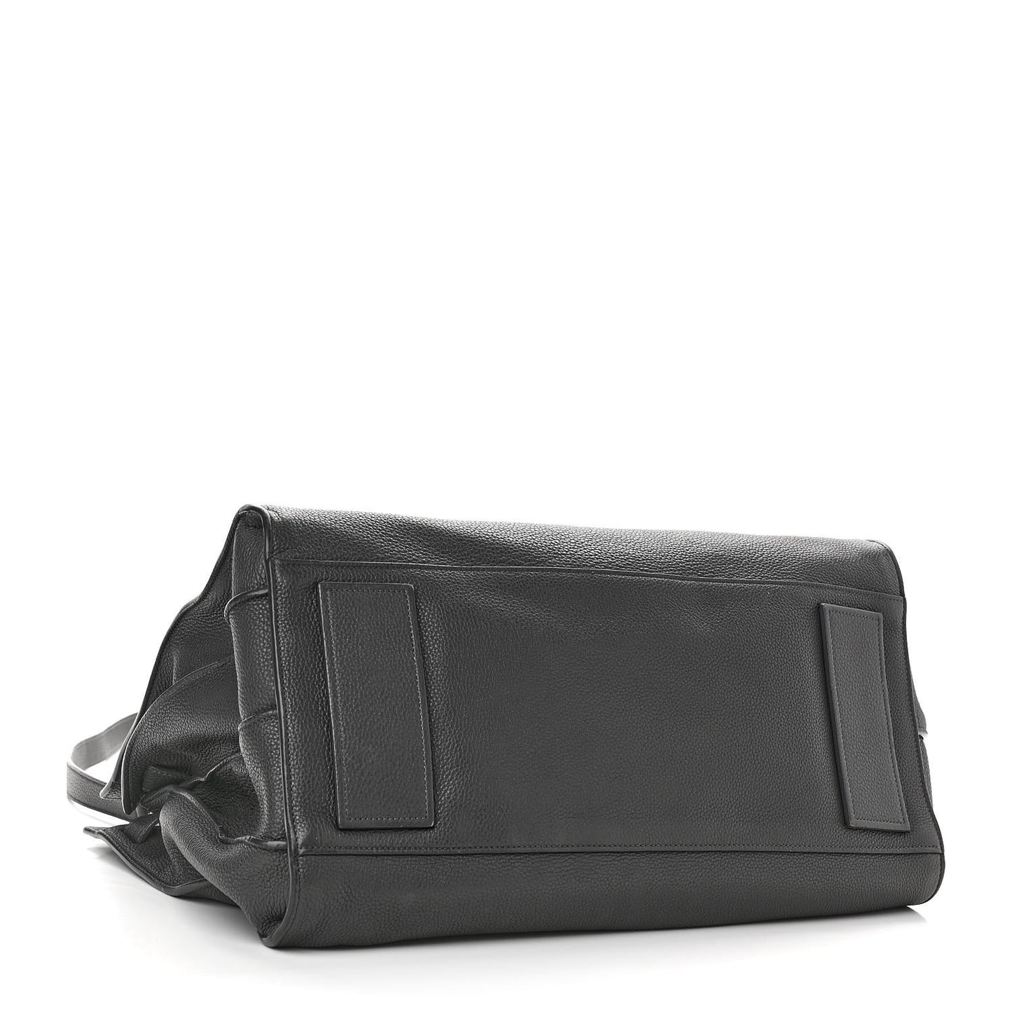 Grained Calfskin Large Souple Sac De Jour Grey