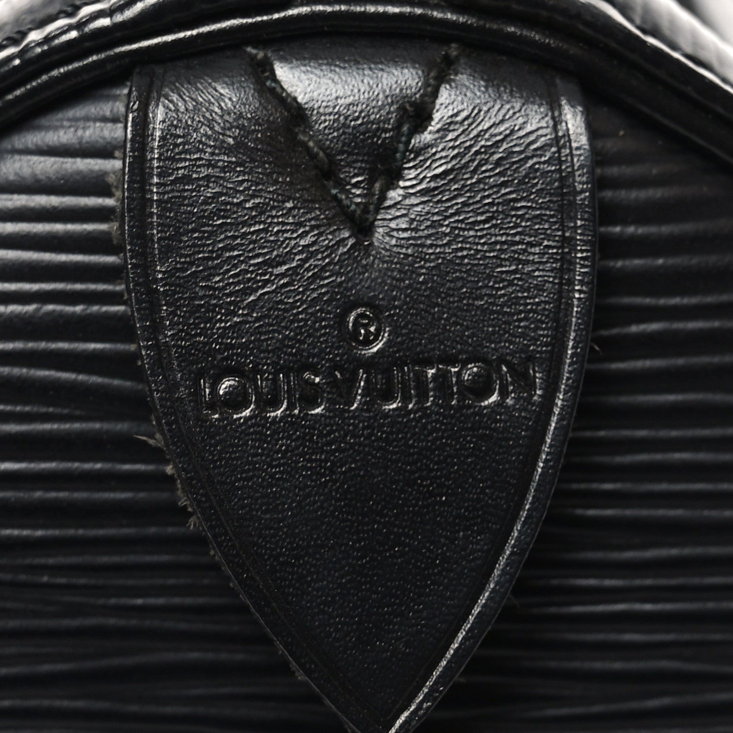 Louis Vuitton Epi Speedy 35 Black 6 of 10