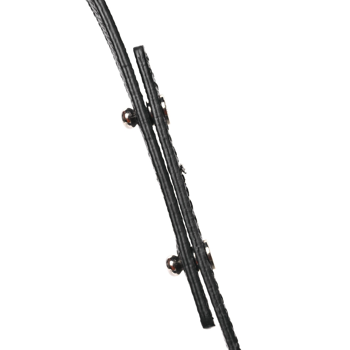 Grain De Poudre Matelasse Chevron Monogram Chain Wallet Black