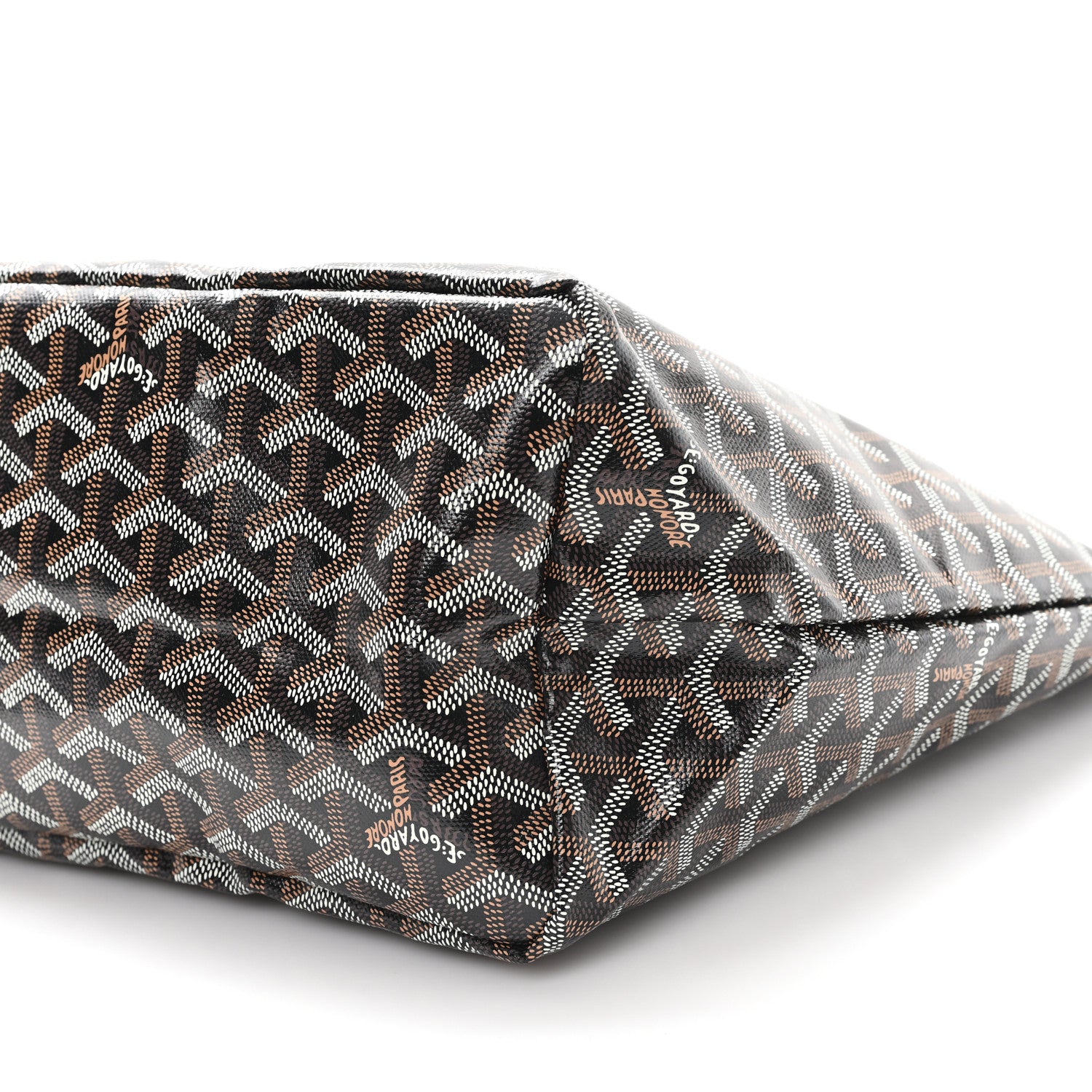 Goyard Goyardine Saint Louis PM Black Gold 10 of 11