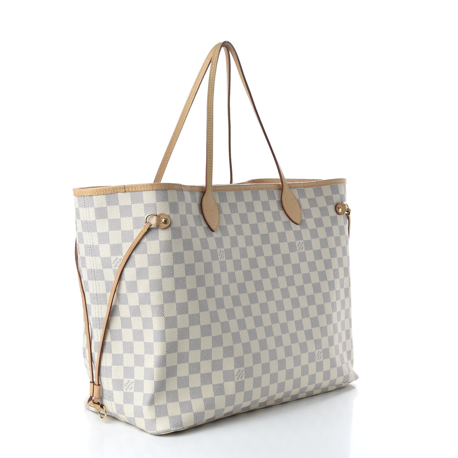 Louis Vuitton Damier Azur Neo Neverfull GM Rose Ballerine 3 of 11