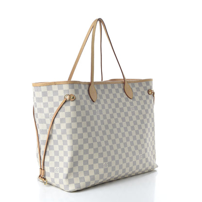 Louis Vuitton Damier Azur Neo Neverfull GM Rose Ballerine 3 of 11