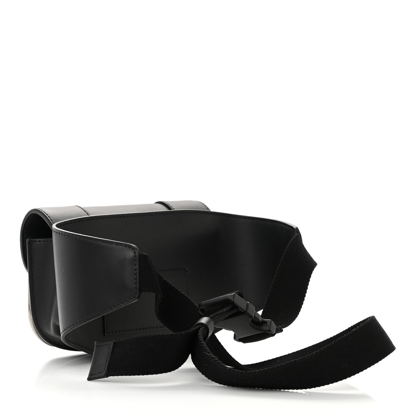 Calfskin Supervee Belt Bag Black