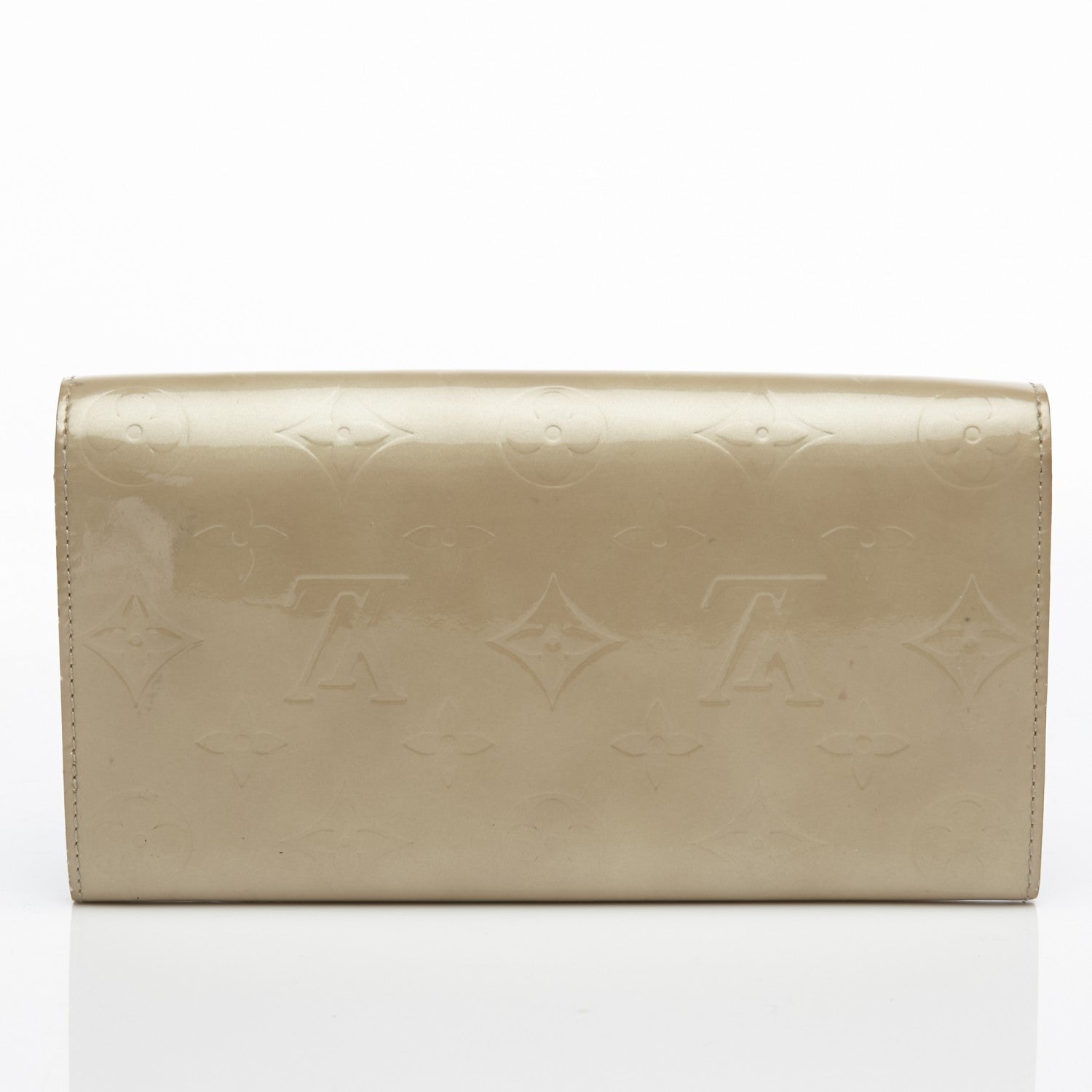 Louis Vuitton Vernis Sarah Wallet Beige 10 of 14