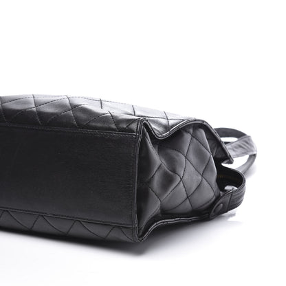 Chanel Lambskin Quilted CC Shoulder Bag Black 6 of 11