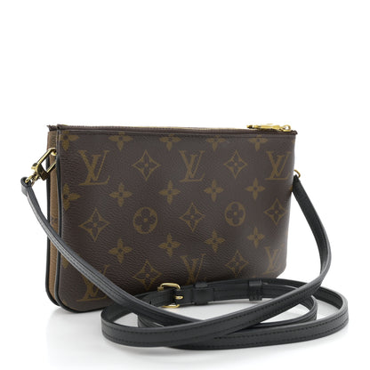 Louis Vuitton Reverse Monogram Giant Double Zip Pochette 3 of 11