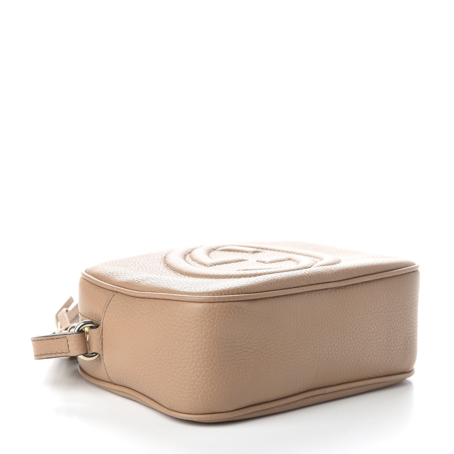 Gucci Pebbled Calfskin Small Soho Disco Bag Rose Beige 4 of 10
