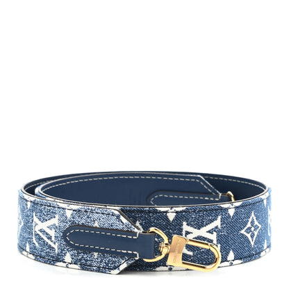 Louis Vuitton Denim Monogram Jacquard Bandouliere Shoulder Strap Bleu 1 of 3