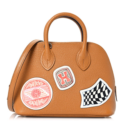 Hermes Chevre Mysore Pique Colle Mini 1923 Bolide Sesame 1 of 14