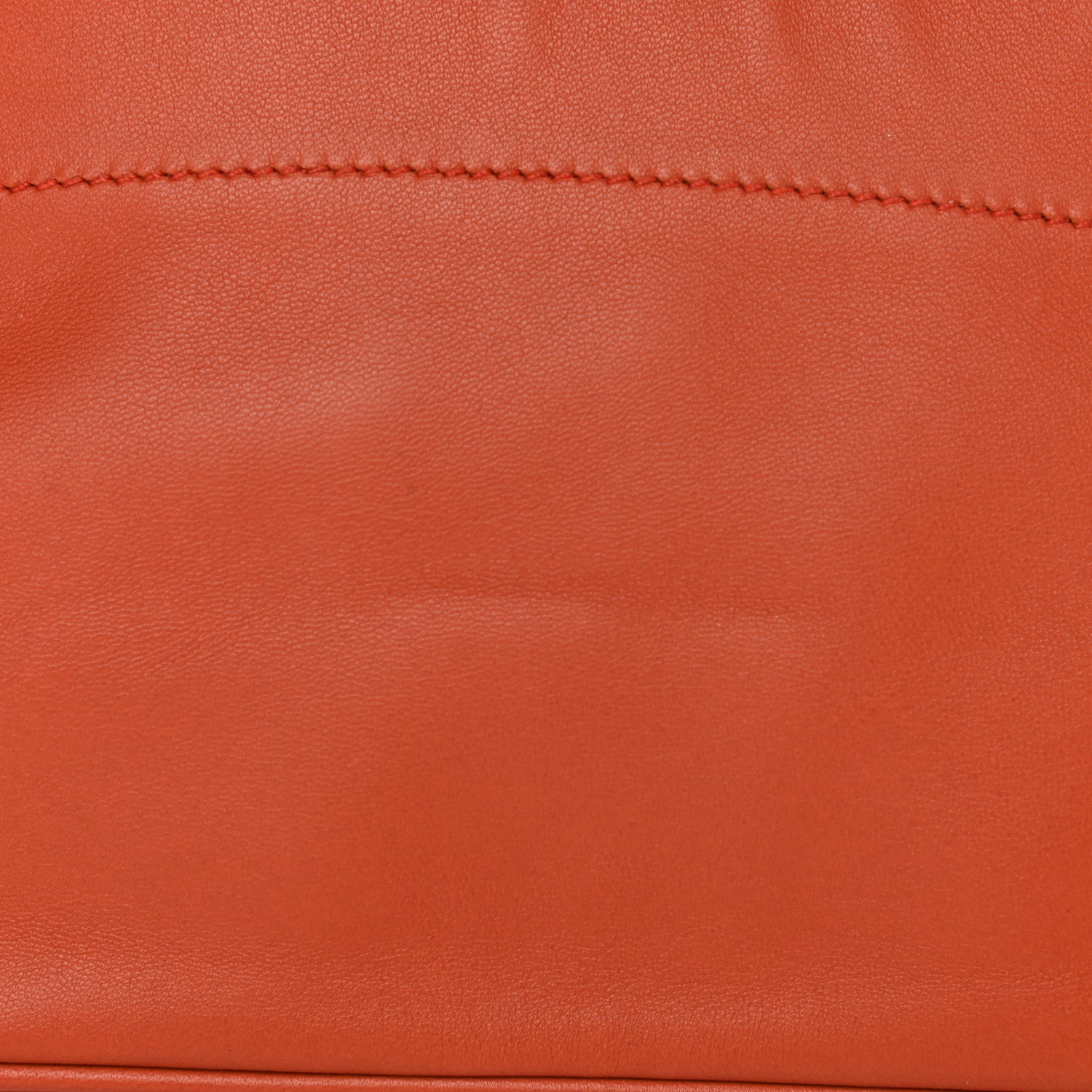 Hermes Lambskin Swift Tohubohu Pouch MM Cornaline Bleu Zellige 9 of 11